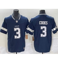 Men Dallas Cowboys #3 Brandin Cooks Blue Vapor Limited Stitched Jersey Men Dallas Cowboys #3 Brandin Cooks Blue Vapor Limited Stitched Jersey