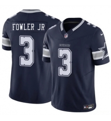 Men Dallas Cowboys 3 Dante Fowler JR Navy 2025 F U S E Vapor Untouchable Limited Stitched Football Jersey