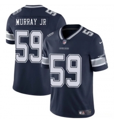 Men Dallas Cowboys 59 Kenneth Murray JR Navy Blue 2025 Vapor Untouchable Limited Stitched Football Jersey