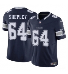 Men Dallas Cowboys 64 Dakoda Shepleys Navy 2025 F U S E Vapor Untouchable Limited Stitched Football Jersey Men Dallas Cowboys 64 Dakoda Shepleys Navy 2025 F U S E Vapor Untouchable Limited Stitched Football Jersey