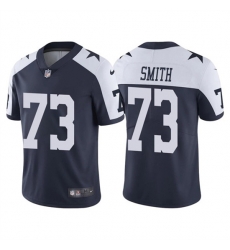 Men Dallas Cowboys 73 Tyler Smith Navy Thanksgiving Vapor Limited Stitched Jersey Men Dallas Cowboys 73 Tyler Smith Navy Thanksgiving Vapor Limited Stitched Jersey