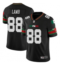 Men Dallas Cowboys 88 CeeDee Lamb Black Mexico Vapor Limited Stitched Football Jersey Men Dallas Cowboys 88 CeeDee Lamb Black Mexico Vapor Limited Stitched Football Jersey