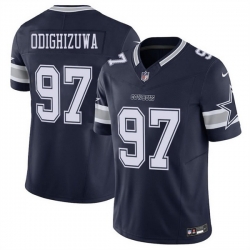 Men Dallas Cowboys 97 Osa Odighizuwa Navy 2025 F U S E Vapor Untouchable Limited Stitched Football Jersey