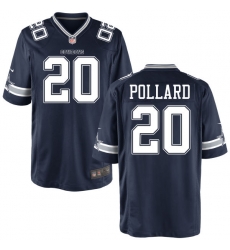 Men Nike Cowboys #20 Tony Pollard Navy Blue Game Stitched NFL Jersey Men Nike Cowboys #20 Tony Pollard Navy Blue Game Stitched NFL Jersey