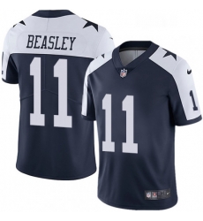 Mens Nike Dallas Cowboys 11 Cole Beasley Navy Blue Throwback Alternate Vapor Untouchable Limited Player NFL Jersey Mens Nike Dallas Cowboys 11 Cole Beasley Navy Blue Throwback Alternate Vapor Untouchable Limited Player NFL Jersey