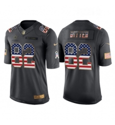 Mens Nike Dallas Cowboys 82 Jason Witten Limited Black USA Flag Salute To Service NFL Jersey Mens Nike Dallas Cowboys 82 Jason Witten Limited Black USA Flag Salute To Service NFL Jersey