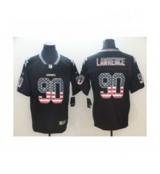 Mens Nike Dallas Cowboys 90 Demarcus Lawrence Limited Black Rush USA Flag NFL Jersey Mens Nike Dallas Cowboys 90 Demarcus Lawrence Limited Black Rush USA Flag NFL Jersey
