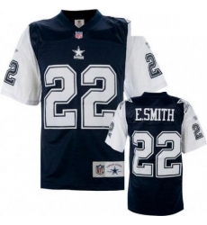 Mitchell and Ness Dallas Cowboys 22 Emmitt Smith Authentic Navy BlueWhite Throwback NFL Jersey Mitchell and Ness Dallas Cowboys 22 Emmitt Smith Authentic Navy BlueWhite Throwback NFL Jersey