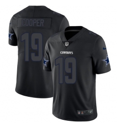 Nike Cowboys #19 Amari Cooper Black Men Stitched NFL Limited Rush Impact Jersey Nike Cowboys #19 Amari Cooper Black Men Stitched NFL Limited Rush Impact Jersey