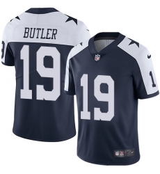 Nike Cowboys #19 Brice Butler Navy Blue Thanksgiving Mens Stitched NFL Vapor Untouchable Limited Throwback Jersey Nike Cowboys #19 Brice Butler Navy Blue Thanksgiving Mens Stitched NFL Vapor Untouchable Limited Throwback Jersey