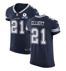 Nike Cowboys 21 Ezekiel Elliott Navy Blue Team Color Men Stitched With Established In 1960 Patch NFL Vapor Untouchable Elite Jersey Nike Cowboys 21 Ezekiel Elliott Navy Blue Team Color Men Stitched With Established In 1960 Patch NFL Vapor Untouchable Elite Jersey