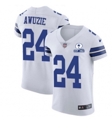 Nike Cowboys 24 Chidobe Awuzie White Men Stitched With Established In 1960 Patch NFL New Elite Jersey Nike Cowboys 24 Chidobe Awuzie White Men Stitched With Established In 1960 Patch NFL New Elite Jersey