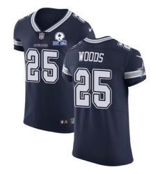 Nike Cowboys 25 Xavier Woods Navy Blue Team Color Men Stitched With Established In 1960 Patch NFL Vapor Untouchable Elite Jersey Nike Cowboys 25 Xavier Woods Navy Blue Team Color Men Stitched With Established In 1960 Patch NFL Vapor Untouchable Elite Jersey