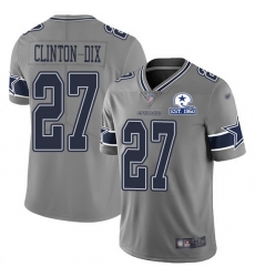 Nike Cowboys 27 Ha Ha Clinton Dix Gray Men Stitched With Established In 1960 Patch NFL Limited Inverted Legend Jersey Nike Cowboys 27 Ha Ha Clinton Dix Gray Men Stitched With Established In 1960 Patch NFL Limited Inverted Legend Jersey