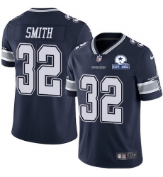 Nike Cowboys 32 Saivion Smith Navy Blue Team Color Men Stitched With Established In 1960 Patch NFL Vapor Untouchable Limited Jersey Nike Cowboys 32 Saivion Smith Navy Blue Team Color Men Stitched With Established In 1960 Patch NFL Vapor Untouchable Limited Jersey