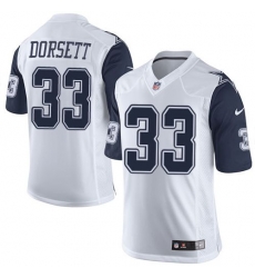 Nike Cowboys #33 Tony Dorsett White Mens Stitched NFL Limited Rush Jerseys Nike Cowboys #33 Tony Dorsett White Mens Stitched NFL Limited Rush Jerseys