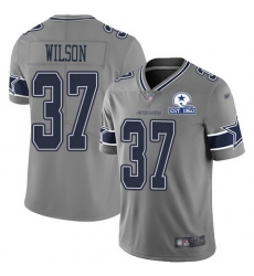 Nike Cowboys 37 Donovan Wilson Gray Men Stitched With Established In 1960 Patch NFL Limited Inverted Legend Jersey Nike Cowboys 37 Donovan Wilson Gray Men Stitched With Established In 1960 Patch NFL Limited Inverted Legend Jersey