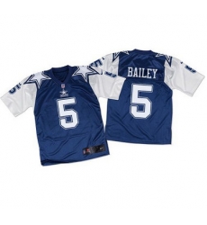 Nike Cowboys #5 Dan Bailey Navy BlueWhite Throwback Mens Stitched NFL Elite Jersey Nike Cowboys #5 Dan Bailey Navy BlueWhite Throwback Mens Stitched NFL Elite Jersey