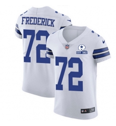Nike Cowboys 72 Travis Frederick White Men Stitched With Established In 1960 Patch NFL New Elite Jersey Nike Cowboys 72 Travis Frederick White Men Stitched With Established In 1960 Patch NFL New Elite Jersey