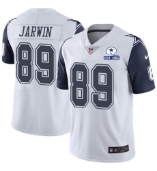 Nike Cowboys 89 Blake Jarwin White Men Stitched With Established In 1960 Patch NFL Limited Rush Jersey Nike Cowboys 89 Blake Jarwin White Men Stitched With Established In 1960 Patch NFL Limited Rush Jersey
