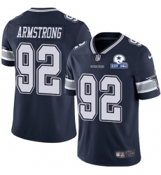 Nike Cowboys 92 Dorance Armstrong Navy Blue Team Color Men Stitched With Established In 1960 Patch NFL Vapor Untouchable Limited Jersey Nike Cowboys 92 Dorance Armstrong Navy Blue Team Color Men Stitched With Established In 1960 Patch NFL Vapor Untouchable Limited Jersey