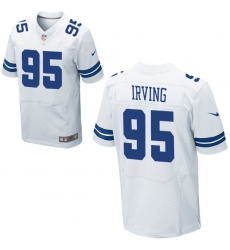 Nike Cowboys #95 David Irving Alternate Mens Stitched White NFL Elite Jersey Nike Cowboys #95 David Irving Alternate Mens Stitched White NFL Elite Jersey