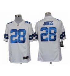 Nike Dallas Cowboys 28 Felix Jones White LIMITED NFL Jersey Nike Dallas Cowboys 28 Felix Jones White LIMITED NFL Jersey
