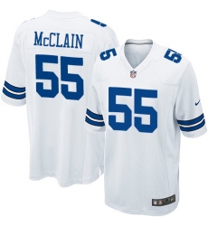Nike Dallas Cowboys #55 Rolando McClain White Mens Stitched NFL Elite Jersey Nike Dallas Cowboys #55 Rolando McClain White Mens Stitched NFL Elite Jersey