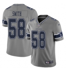 Nike Dallas Cowboys 58 Aldon Smith Gray Men Stitched NFL Limited Inverted Legend Jersey Nike Dallas Cowboys 58 Aldon Smith Gray Men Stitched NFL Limited Inverted Legend Jersey