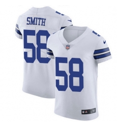 Nike Dallas Cowboys 58 Aldon Smith White Men Stitched NFL New Elite Jersey Nike Dallas Cowboys 58 Aldon Smith White Men Stitched NFL New Elite Jersey