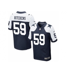 Nike Dallas Cowboys 59 Anthony Hitchens Blue Elite Thanksgiving NFL Jersey Nike Dallas Cowboys 59 Anthony Hitchens Blue Elite Thanksgiving NFL Jersey