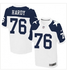 Nike Dallas Cowboys #76 Greg Hardy White Thanksgiving Throwback Mens Stitched NFL Elite Jersey Nike Dallas Cowboys #76 Greg Hardy White Thanksgiving Throwback Mens Stitched NFL Elite Jersey