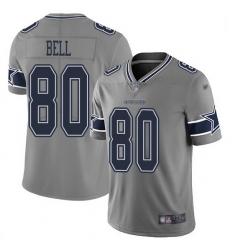 Nike Dallas Cowboys 80 Blake Bell Gray Men Stitched NFL Limited Inverted Legend Jersey Nike Dallas Cowboys 80 Blake Bell Gray Men Stitched NFL Limited Inverted Legend Jersey