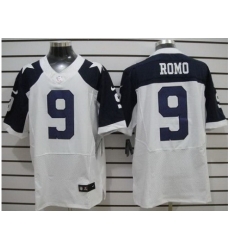 Nike Dallas Cowboys 9 Tony Romo White Elite Thankgivings NFL Jersey Nike Dallas Cowboys 9 Tony Romo White Elite Thankgivings NFL Jersey