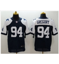 Nike Dallas Cowboys #94 Randy Gregory Navy Blue Thanksgiving Throwback Men 27s Stitched NFL Elite Jersey Nike Dallas Cowboys #94 Randy Gregory Navy Blue Thanksgiving Throwback Men 27s Stitched NFL Elite Jersey