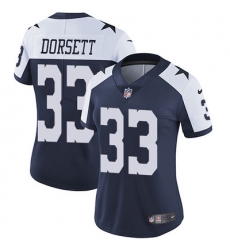 Nike Cowboys #33 Tony Dorsett Navy Blue Thanksgiving Womens Stitched NFL Vapor Untouchable Limited Throwback Jersey Nike Cowboys #33 Tony Dorsett Navy Blue Thanksgiving Womens Stitched NFL Vapor Untouchable Limited Throwback Jersey