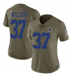 Nike Donovan Wilson Dallas Cowboys Limited Green 2017 Salute to Service Jersey Women Nike Donovan Wilson Dallas Cowboys Limited Green 2017 Salute to Service Jersey Women