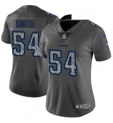 Womens Nike Dallas Cowboys 54 Jaylon Smith Gray Static Vapor Untouchable Limited NFL Jersey Womens Nike Dallas Cowboys 54 Jaylon Smith Gray Static Vapor Untouchable Limited NFL Jersey