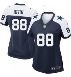 Womens Nike Dallas Cowboys 88 Michael Irvin Game Navy Blue Throwback Alternate NFL Jersey Womens Nike Dallas Cowboys 88 Michael Irvin Game Navy Blue Throwback Alternate NFL Jersey