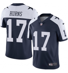 Nike Cowboys #17 Allen Hurns Navy Blue Thanksgiving Youth Stitched NFL Vapor Untouchable Limited Throwback Jersey Nike Cowboys #17 Allen Hurns Navy Blue Thanksgiving Youth Stitched NFL Vapor Untouchable Limited Throwback Jersey