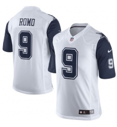 Nike Cowboys #9 Tony Romo White Youth Stitched NFL Elite Rush Jersey Nike Cowboys #9 Tony Romo White Youth Stitched NFL Elite Rush Jersey