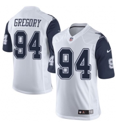Nike Cowboys #94 Randy Gregory White Youth Stitched NFL Elite Rush Jersey Nike Cowboys #94 Randy Gregory White Youth Stitched NFL Elite Rush Jersey
