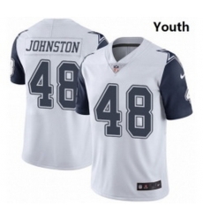 Youth Dallas Cowboys 48 Daryl Johnston Nike Rush Limited Jersey Youth Dallas Cowboys 48 Daryl Johnston Nike Rush Limited Jersey