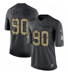 Youth Nike Dallas Cowboys 90 Demarcus Lawrence Limited Black 2016 Salute to Service NFL Jersey Youth Nike Dallas Cowboys 90 Demarcus Lawrence Limited Black 2016 Salute to Service NFL Jersey