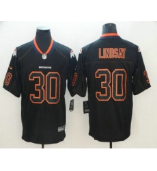 Men Denver Broncos 30 Phillip Lindsay 2018 Black Lights Out Color Rush Stitched NFL Nike Limited Jersey Men Denver Broncos 30 Phillip Lindsay 2018 Black Lights Out Color Rush Stitched NFL Nike Limited Jersey