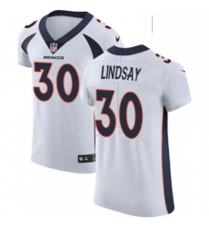 Men Nike Denver Broncos 30 Phillip Lindsay White Vapor Untouchable Elite Player NFL Jersey Men Nike Denver Broncos 30 Phillip Lindsay White Vapor Untouchable Elite Player NFL Jersey