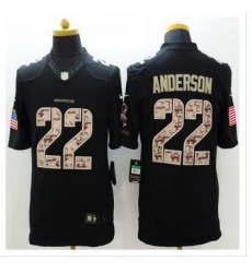 New Denver Broncos #22 C.J. Anderson Black Men Stitched NFL Limited Salute to Service Jersey New Denver Broncos #22 C.J. Anderson Black Men Stitched NFL Limited Salute to Service Jersey