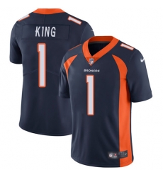 Nike Broncos #1 Marquette King Navy Blue Alternate Mens Stitched NFL Vapor Untouchable Limited Jersey Nike Broncos #1 Marquette King Navy Blue Alternate Mens Stitched NFL Vapor Untouchable Limited Jersey