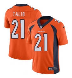 Nike Broncos #21 Aqib Talib Orange Team Color Mens Stitched NFL Vapor Untouchable Limited Jersey Nike Broncos #21 Aqib Talib Orange Team Color Mens Stitched NFL Vapor Untouchable Limited Jersey