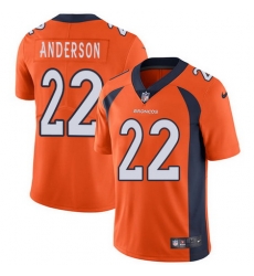 Nike Broncos #22 C J Anderson Orange Team Color Mens Stitched NFL Vapor Untouchable Limited Jersey Nike Broncos #22 C J Anderson Orange Team Color Mens Stitched NFL Vapor Untouchable Limited Jersey